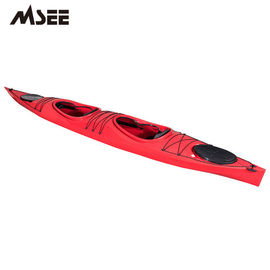 Ổn định chèo thuyền kayak đơn biển sâu với 1 chỗ ngồi màu đỏ nhà cung cấp